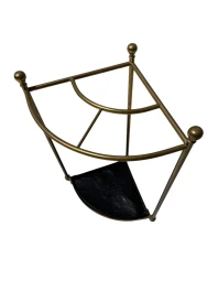 Hollywood Regency Brass Umbrella Stand, 1960s